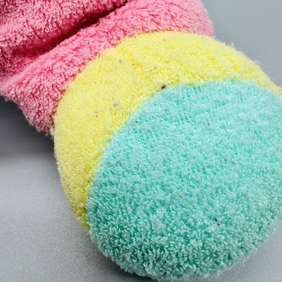 TB Trading BABY My First Teddy Bear Pastel Rattle Plush 12 inch Terry Cloth VTG - Picture 6 of 9